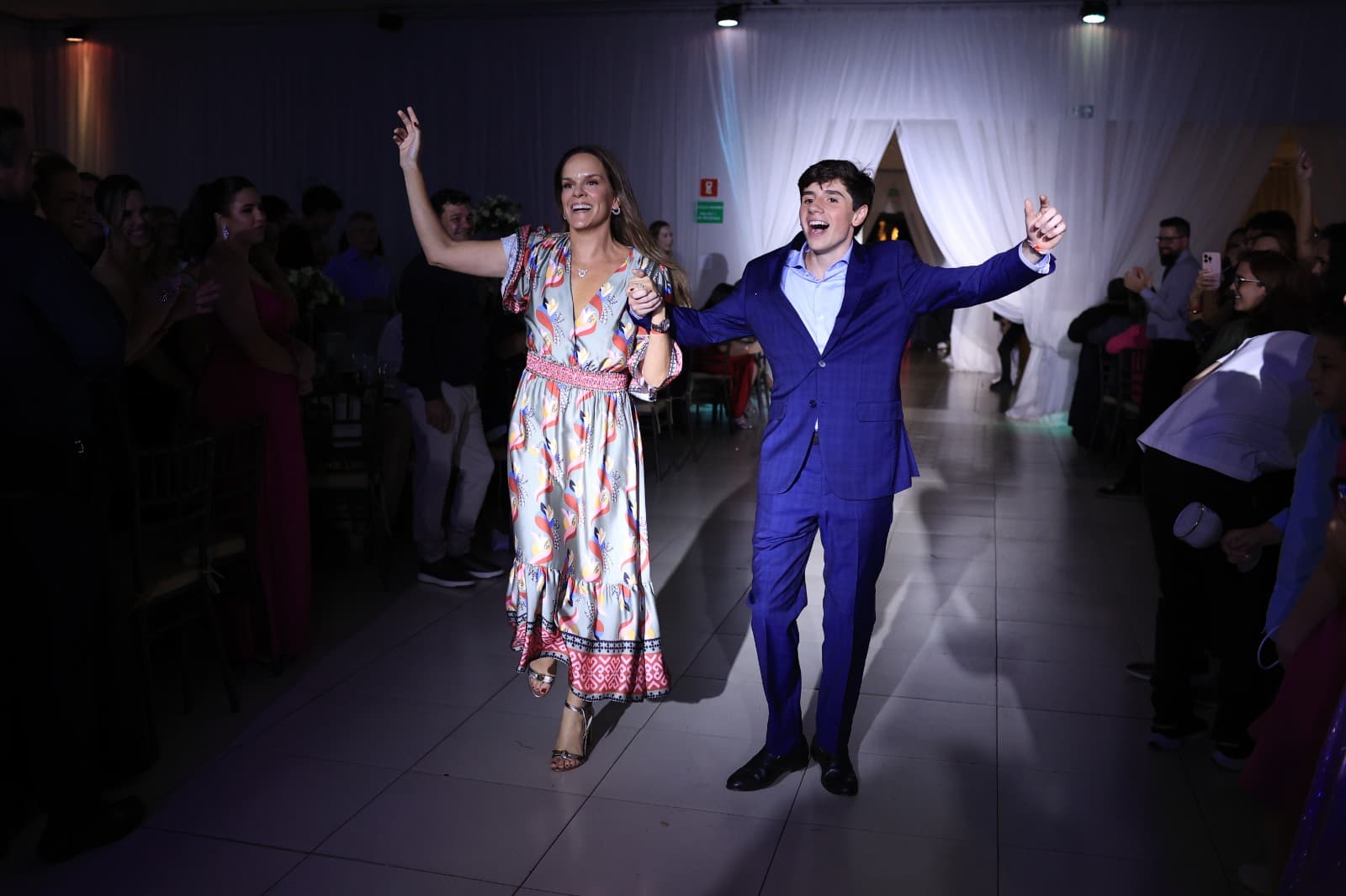 A entrada ao lado de quem ama