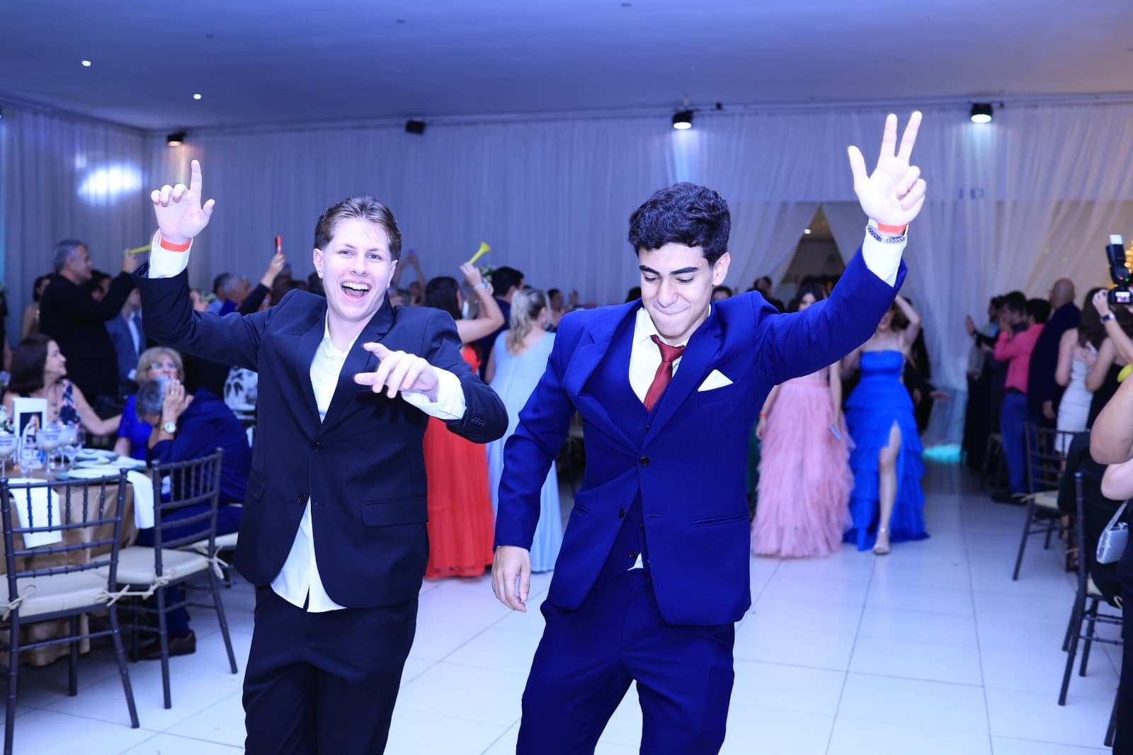 A pista pegando fogo